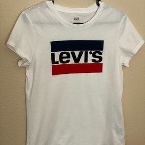 Levi's Perfect Women's Crew Neck Short Sleeve Graphic T-Shirt